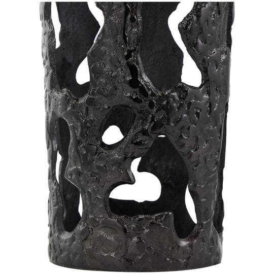 31" Contemporary Aluminum Melting Drip Vase